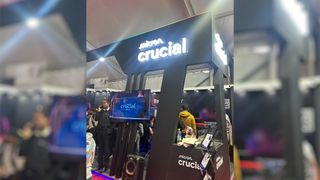 Micron’s plans to shutter its Crucial consumer business next year did not stop the brand from appearing on the show floor at Delhi Comic Con over the weekend.